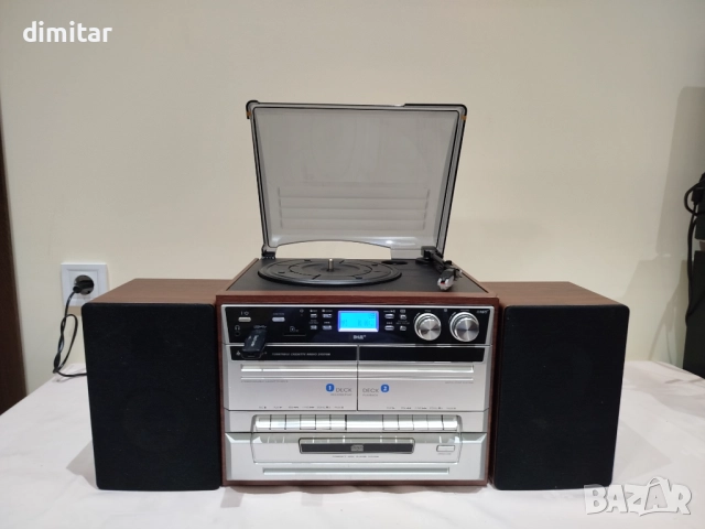 Микро система SOUNDMASTER MCD 555O DBR -FM/CD+MP3 /DAB+Bluetooth, снимка 2 - Аудиосистеми - 52719083