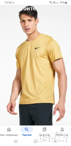 Nike PRO Standart Fit  Mens Size L  ОРИГИНАЛ! Мъжка Тениска !, снимка 2 - Тениски - 49763857