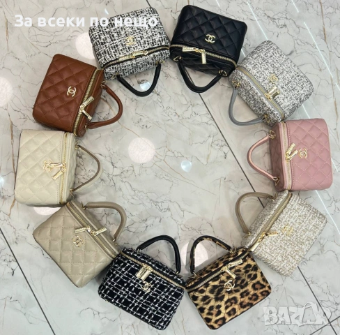 Chanel Дамска Чанта Тип Куфар Шанел - Налични Различни Цветове Код SK889