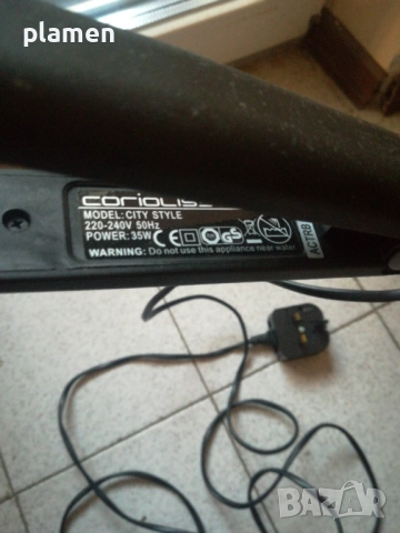 Преса за коса corioliss city style, снимка 4 - Преси за коса - 52787298
