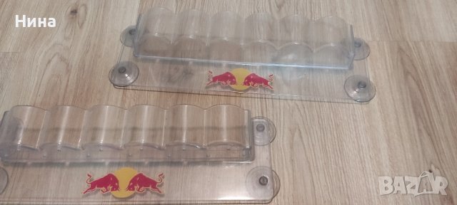 Лепяща етажерка за чаши,кенчета и други red bull , снимка 2 - Етажерки - 43894372