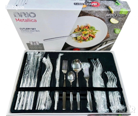 Комплект прибори за хранене BRIO, 30 части, снимка 7 - Други - 52684588