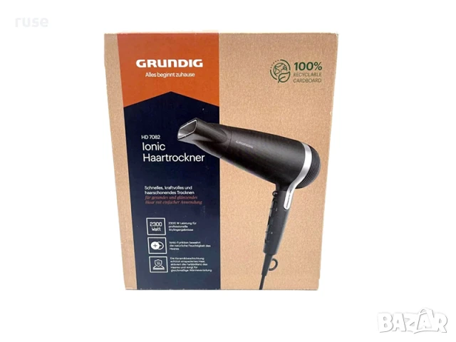 НОВИ! Сешоар GRUNDIG HD7082 2300W, снимка 11 - Сешоари - 50844646