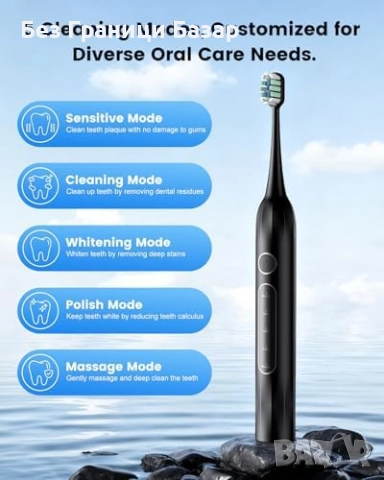 Нова Електрическа четка за зъби с дълбоко почистване и свеж дъх уста, снимка 3 - Други - 52774094