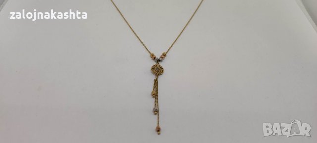 Ново Златно колие-2,35гр/14кр, снимка 5 - Колиета, медальони, синджири - 40119947
