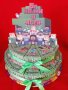 Картонена торта Майнкрафт, снимка 1 - Други - 30300516
