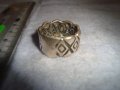 ОРНАМЕНТИРАН СРЕБЪРЕН МОДЕН АРТ ПРЪСТЕН SEZGIN СРЕБРО 925 МАРКОВ СЕЗГИН 32593, снимка 9