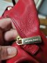 MICHAEL Michael Kors

 естествена кожа червена чанта,ТРИ прегради , снимка 16