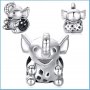 Сребърни талисмани за гривна Пандора, снимка 8