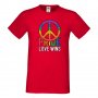 Мъжка тениска Pride Love Always Win multicolor Празник.Повод,Изненада, снимка 12