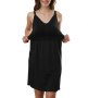 IloveSia- L-Безшевна черна рокля за бременни и кърмачки , снимка 2