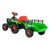 Детски трактор с ремарке Injusa, с батерия 6V, със сирена, червен , снимка 6