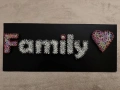Стринг арт картина Family , снимка 1