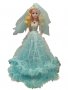 Кукла Ahelos, Принцеса, Синя рокля, Без кутия, 39 см.