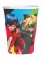 Калинката и Черния котарак miraculous ladybug 10 бр картонени чаши чашки парти рожден ден, снимка 3