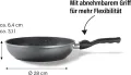 STONELINE Flex тиган с подвижна дръжка, 28 см, произведен в Германия, снимка 6
