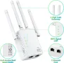 WiFi Extender Усилвател на сигнала до 465 кв.м и 42 устройства, WiFi Range Extender, снимка 2