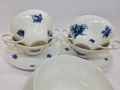 Rosenthal - Romance Rhapsody по дизайн на Bjorn Wiinblad 1961г. 5 броя Купички , снимка 14