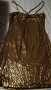 малка златна рокля, снимка 1 - Рокли - 26768911
