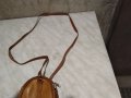 Чанта за през рамо сгъваема естествена кожа нова 140х103х90мм и 103х100х55мм, снимка 11