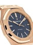 Януари промоция! Мъжки механичен часовник Audemars Piguet 41mm rose gold royal oak blue dial , снимка 3