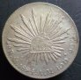 Сребърна монета Мексико 8 Реала 1894-Mo AM, снимка 1 - Нумизматика и бонистика - 37896892