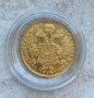 Златна монета 1 австрийски дукат Франц Йосиф, снимка 1 - Нумизматика и бонистика - 39386343