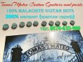 Guitar dots 6 mm от 100% Малахит, снимка 1