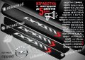 ПРАГОВЕ карбон OPEL Astra Meriva Zafira Corsa Signum Insignia Opc Adam Mokka Frontera фолио стикери , снимка 3