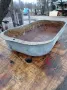 ретро поцинковано корито НРБ, снимка 1