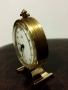 Стар швейцарски будилник, настолен часовник, снимка 4