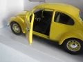 1/24 Lucky diecast 1967 метален модел на VW Volkswagen Beetle , снимка 4