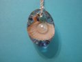 Бижута с естествени миди в бижутерска смола15, снимка 8
