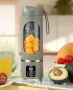 Преносим 450мл USB-Зареждащ се Блендер и Сокоизстисквачка , снимка 2