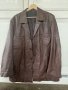 Яке мъжко кожено, размер Л, ГО 120 кафяво, естествена кожа, снимка 2