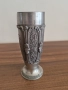 Старинни чаша с печат посребрена, снимка 3
