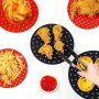 Силиконова подложка за Air fryer кръг Ф19.5см, снимка 5