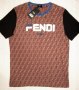 Мъжка тениска Fendi, снимка 1 - Тениски - 27987183