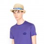 DIOR Purple Embroidered CD Icon Logo Slim Fit Мъжка Тениска size S (XS) и XL (L), снимка 1
