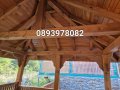 ремонт на покриви дървени навеси беседки , снимка 1