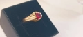 Нов Златен пръстен -3,95гр/14кр, снимка 3
