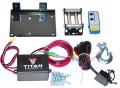 Лебедка 3000 либри, 12V, електрическа, Titan, снимка 3