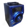 Преносим плеър RoTech RT-50767 с микрофон 15W, FM, USB, microSD, BT, Black-Blue, снимка 3