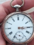 Сребърен джобен часовник , снимка 1