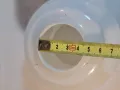 стъклен плафон за абажур от соца  2/2, снимка 4