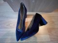 Обувки кадифе Испански, снимка 1 - Дамски обувки на ток - 43253131