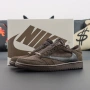 Обувки Air Jordan 1 Travis Scott Velvet Brown, снимка 1