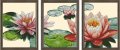 гоблен-триптих "ВОДНИ ЛИЛИИ" Д46; размери /63*27/см.; 30 цвята; 69 лв