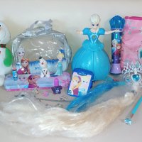 Артикули Елза Frozen  + раница, снимка 1 - Кукли - 42944126