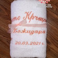 Комплект за КРЪЩЕНЕ 11 части 🚼🚼🚼, снимка 7 - Детски комплекти - 32400976